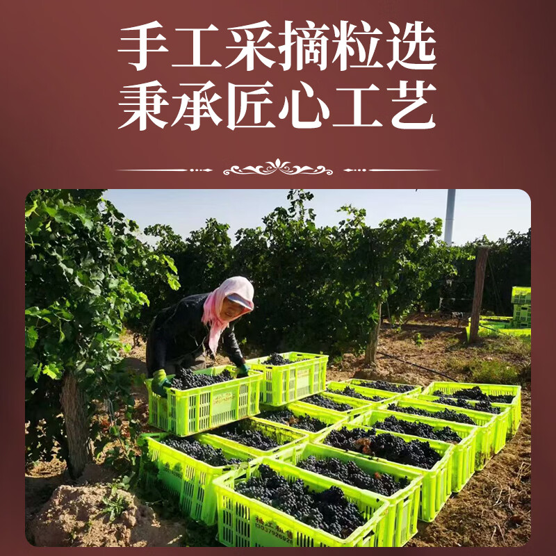 酒有鸣国产红酒半甜型干红宁夏贺兰山东麓马瑟兰葡萄酒750ml礼品红酒 M6半甜红葡萄酒187ml*1支(试饮装)