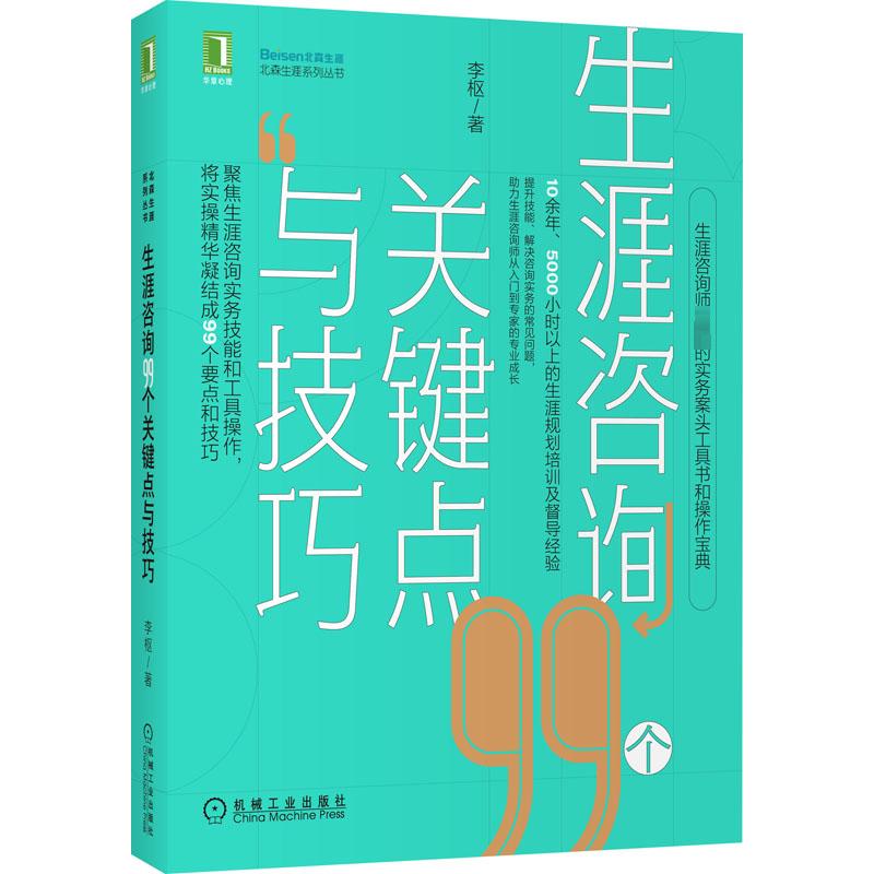 生涯咨询99个关键点与技巧 李枢 书籍