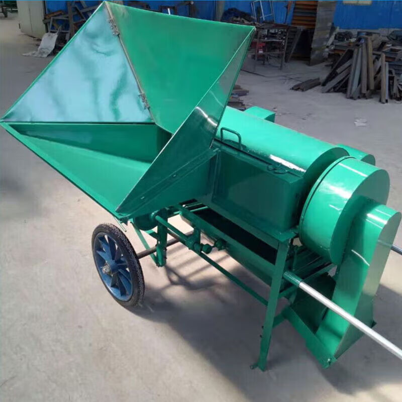 xmsjpdq油菜籽脱粒机谷子稻谷小麦脱粒机多功能打谷机家用小型打油菜