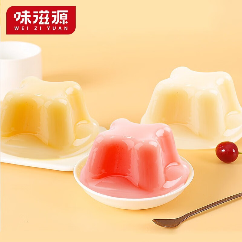 味滋源 纯蛋糕 营养面包 早餐手工蛋糕 果冻 4种口味 500g 新款礼盒装 1件