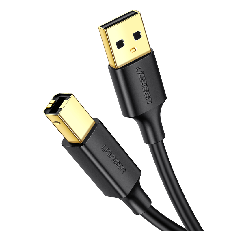 绿联USB2.0打印机线3米黑10351惠普打印机能用吗？