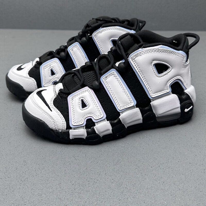 耐克(nike)女鞋uptempo皮蓬大air黑白熊猫运动鞋休闲气垫球鞋dq6200
