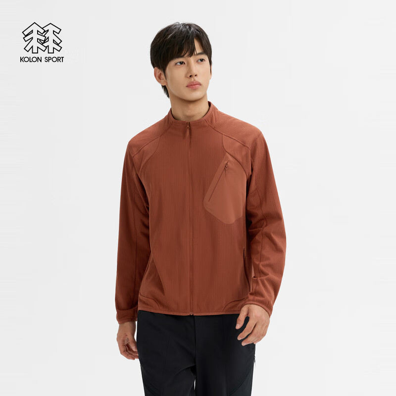 KOLON SPORT/可隆户外抓绒衣 男士保暖M/2040//FLEX_M5抓绒夹克