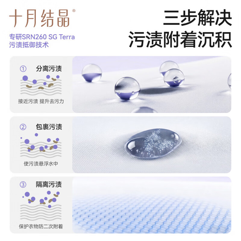 十月结晶婴儿洗衣液无酒精花香酵素除螨宝宝专用婴幼儿去污洗衣液 1.5L 1瓶 组合装(含补充装) 【1.5L*1+500ml*2】
