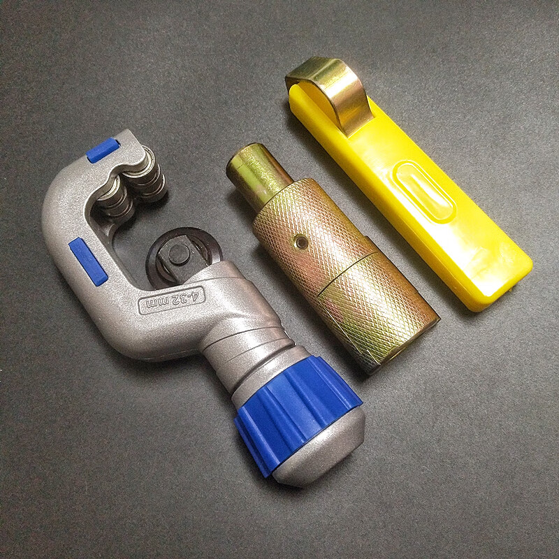 kedoety不锈钢波纹管打波器套装燃气管接头专用工具平口器轴承割刀3分