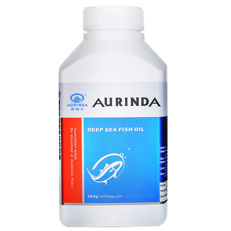 AURINDA AURINDA澳洲 (AURINDA)深海鱼油凝胶糖果1400mg×200粒/瓶 200粒*2瓶