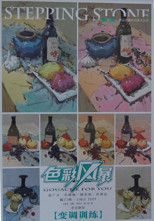 色彩风暴—色彩静物 变调训练