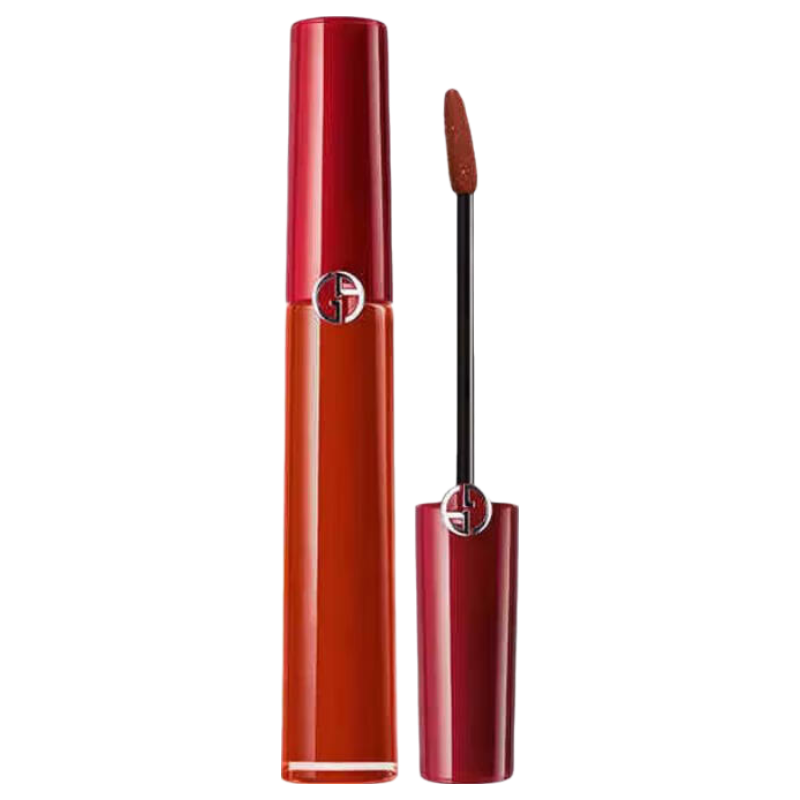 阿玛尼（ARMANI）限定红管唇釉渐变红管405 206 302 321哑光 生日礼物送女友 红管#405 番茄红[色号]「赠礼盒」