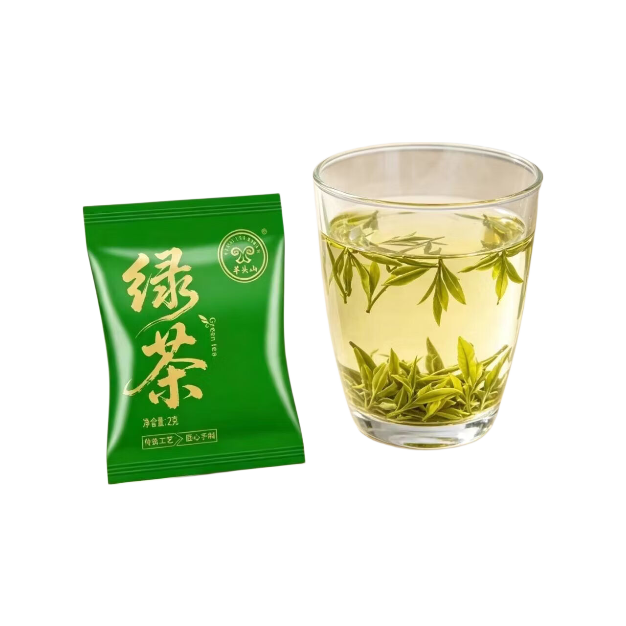 羊头山药茶系列—连翘绿茶独立小包装 【可拍2单】2g*1袋