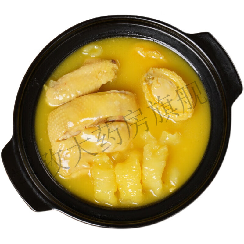 金汤花胶鸡深海鱼胶鲍鱼滋补鸡汤加热即食速食正宗港式火锅食材