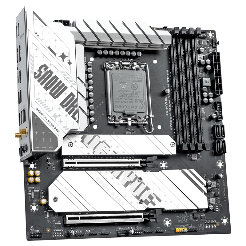 精粤 B760 EM SNOW DREAM WIFI B DDR4 LGA 图 7