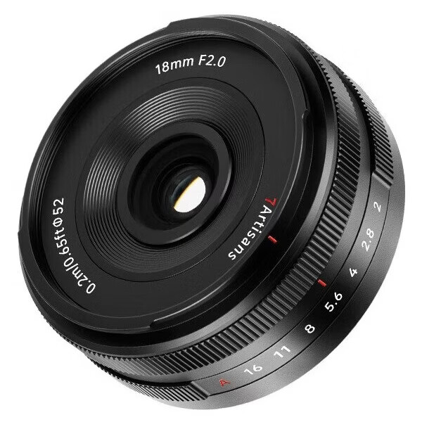 七工匠 AF 18mm F2 APS-C 相机镜头新增索尼 E 卡口版本，首发价 749 元