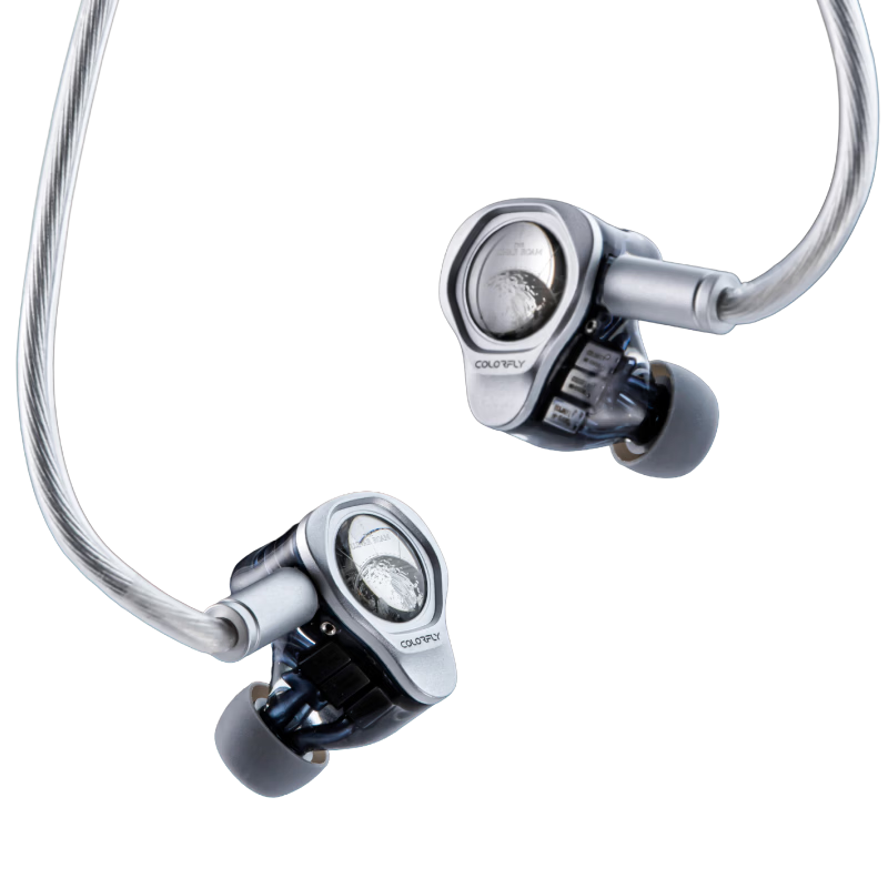 七彩虹 Colorfly“Lunar Roam 月球漫步”一圈六铁入耳式 Hi-Fi 耳机发售，2599 元