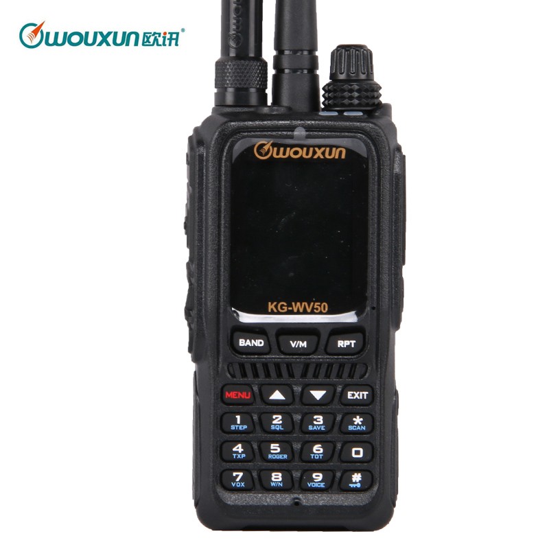 欧讯（wouxun） KG-WV50全国通对讲机4G公网双模手台电信对讲机50公里以上