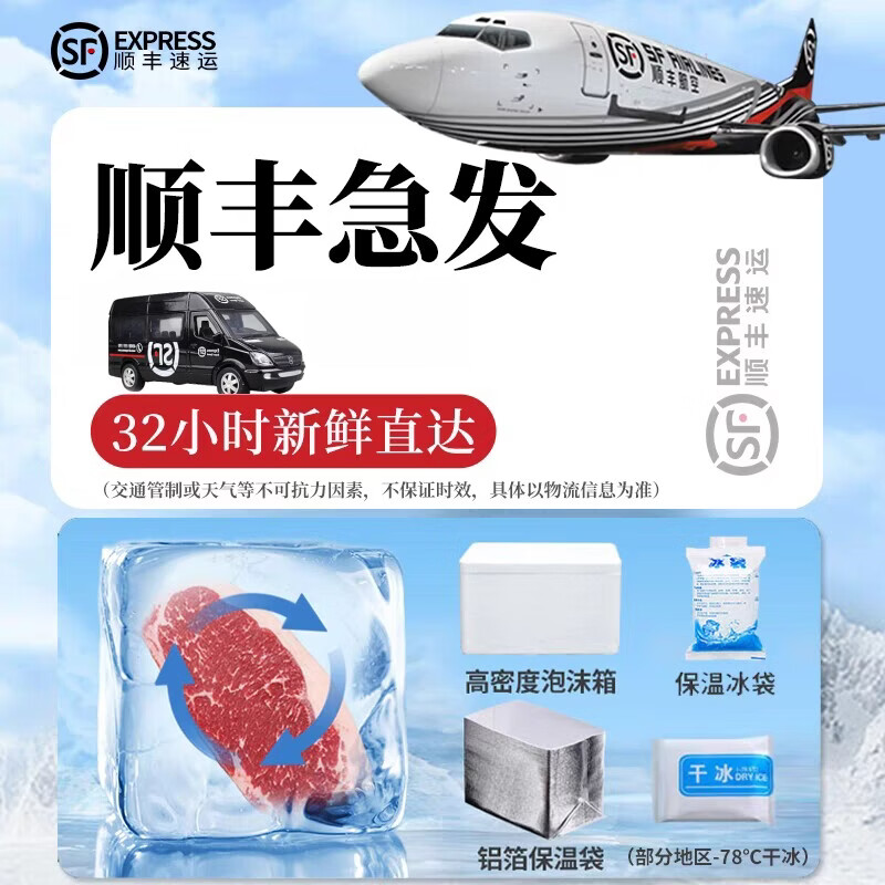草饲原切上脑牛排澳洲进口技术厚切牛里脊眼肉西冷 【整条西冷】整条不切 4斤