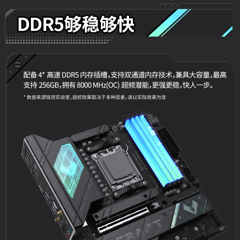 铭瑄 iCraft B850M WIFI 电竞之心 图 6