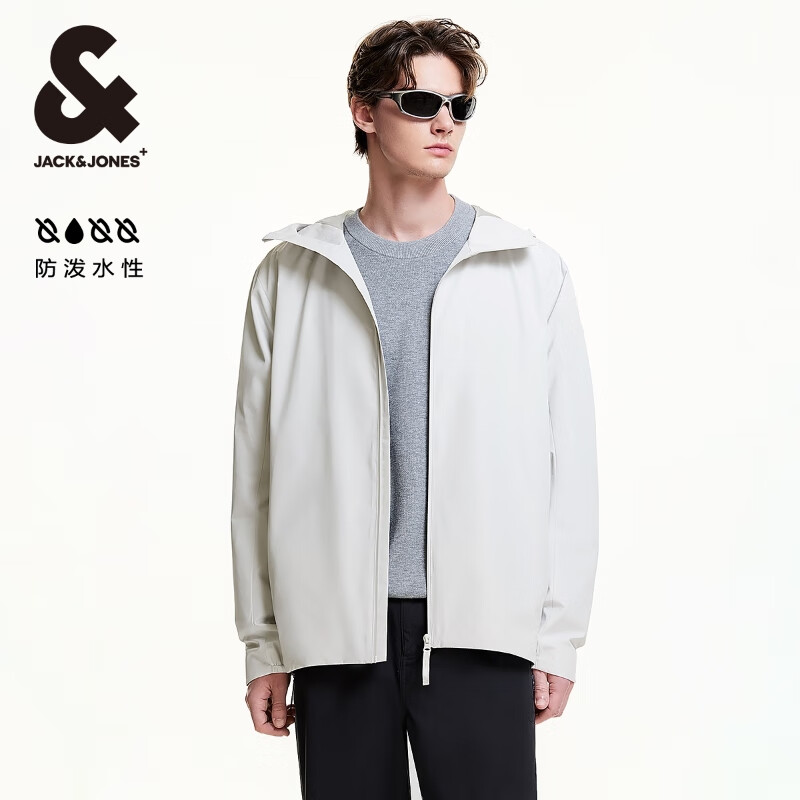 杰克·琼斯(JACK&JONES)男装薄厚外套合集 224321035岩灰色 常规 M 175