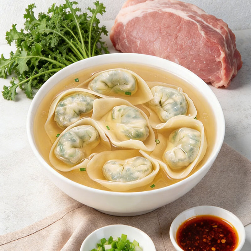 三全上海风味馄饨菌菇猪肉三鲜荠菜大馄饨早餐夜宵冷冻半成品冷链快递 【15袋装】三种口味各5袋