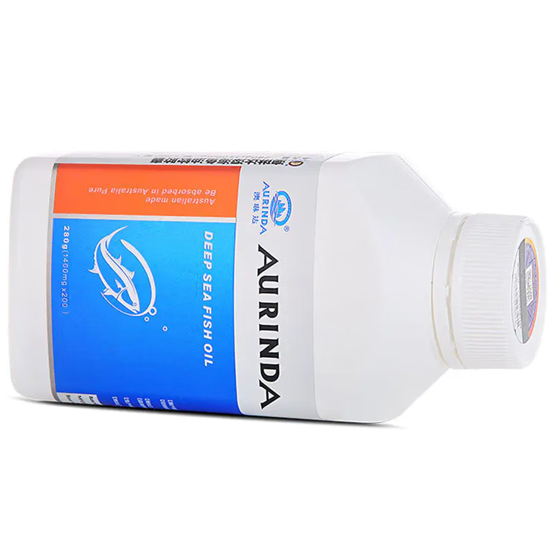 AURINDA AURINDA澳洲 (AURINDA)深海鱼油凝胶糖果1400mg×200粒/瓶 200粒*2瓶