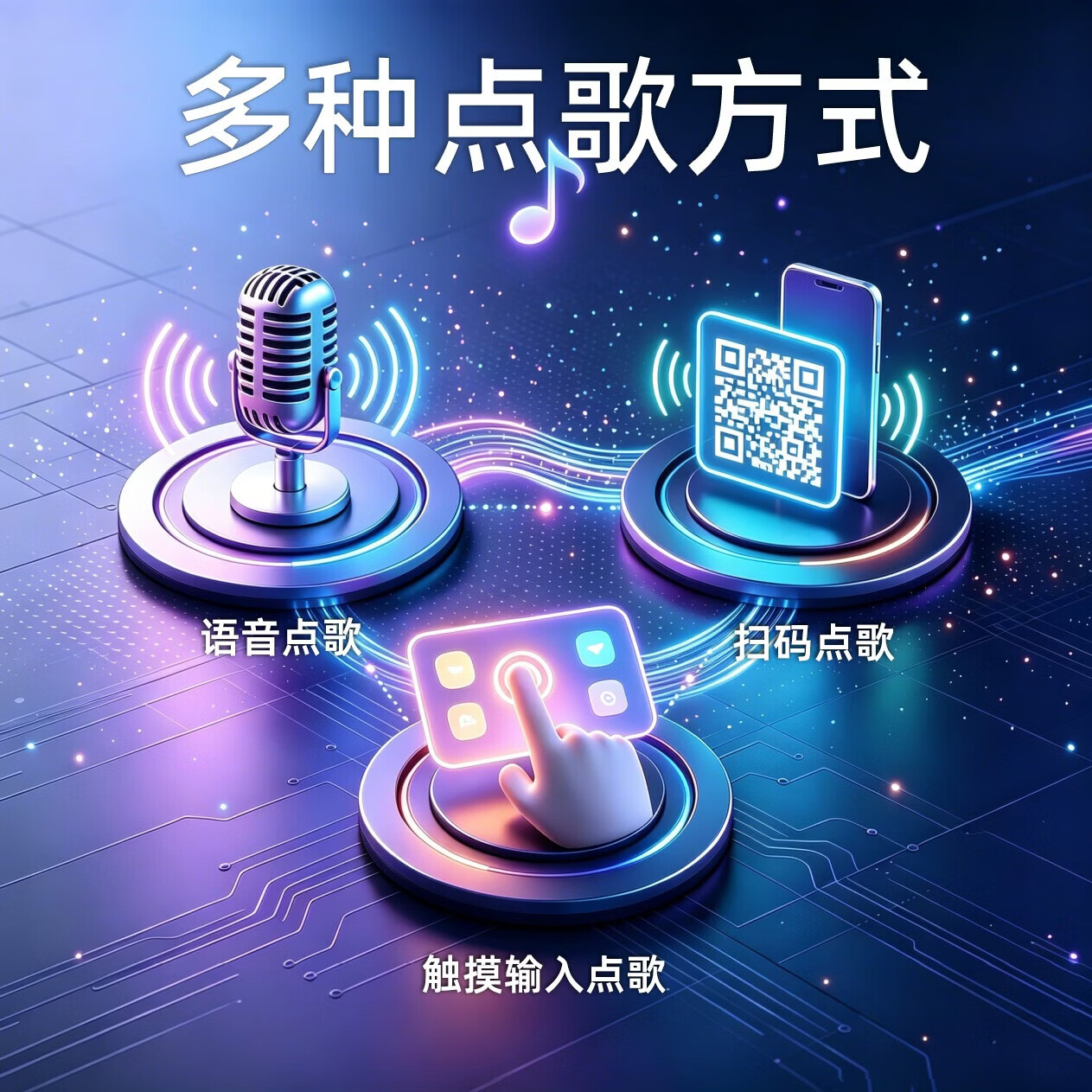 KODSong卡颂X5便携式点歌机一体机户外KTV音响点唱机卡拉OK唱歌机蓝牙无线大功率带显示屏麦克风 室内户外两用版(可充电)