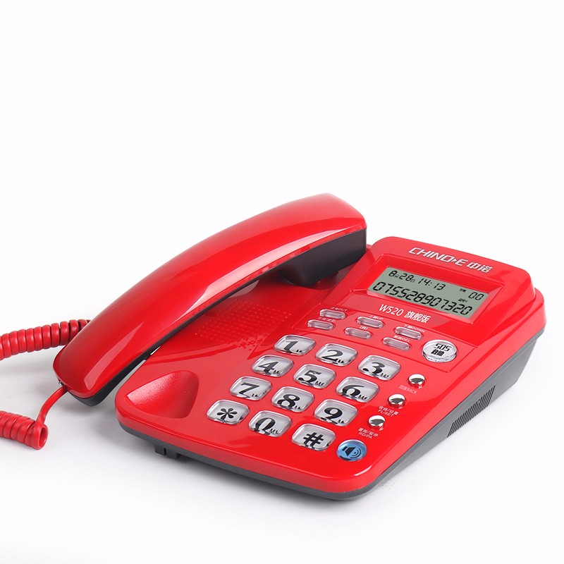 中诺W520大铃声老人电话机一键SOS求助sos需要拿起把手再按吗？是长按还是短按一下就可以拨出去了？
