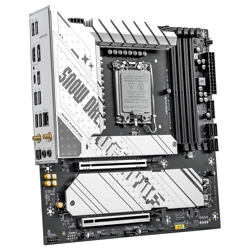 精粤 B760 EM SNOW DREAM WIFI B DDR4 LGA 图 5