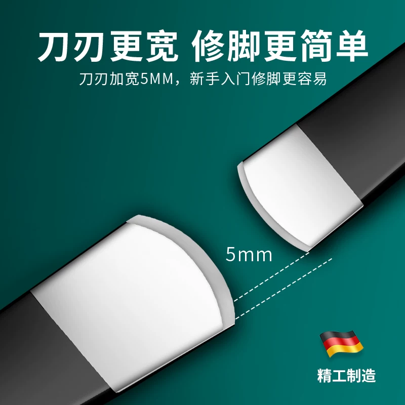 诗翎专业修脚刀扬州三把刀家用甲沟指甲钳专用修脚工具修足神器 三件套(送护手霜、磨刀石) 高锰钢锻造 经久耐用