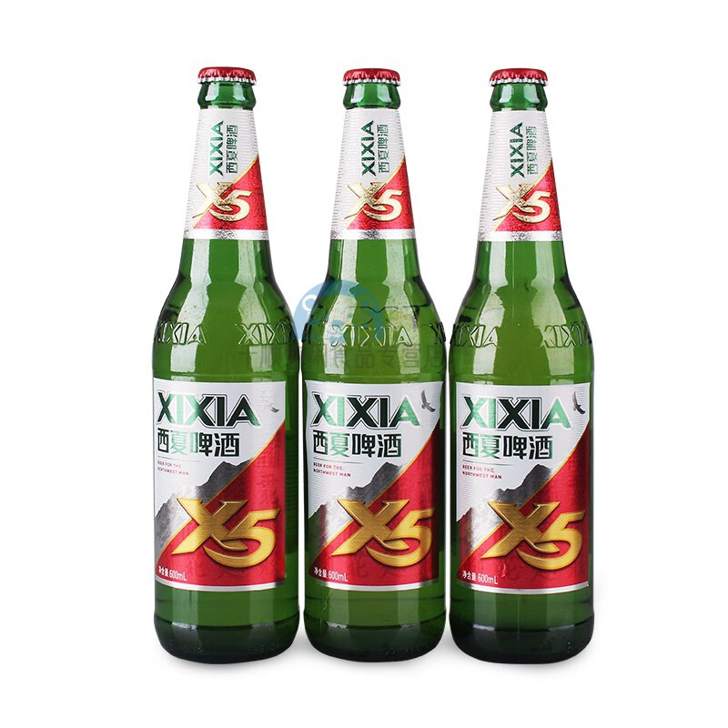 俏滋郎宁夏西夏啤酒夺命x5玻璃瓶装600ml*12瓶精酿啤酒夺命啤酒小麦