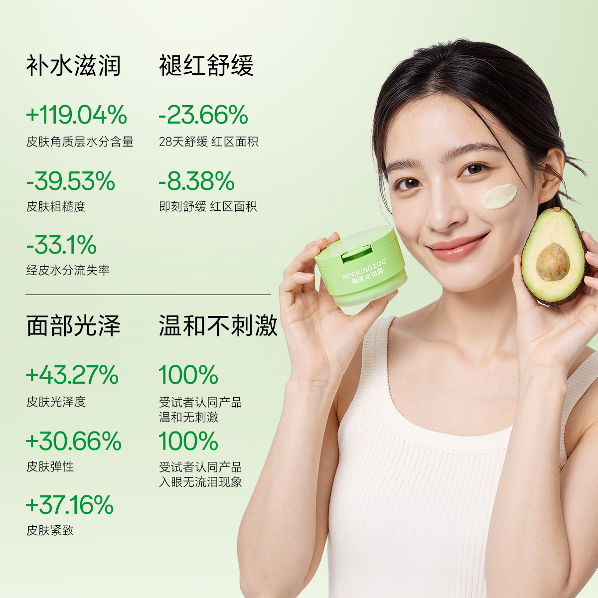 摇滚动物园【官方正品】芭乐卸妆膏2.0温和秒乳化油皮清洁养肤卸妆油110ml 4.0牛油果替换芯110ml