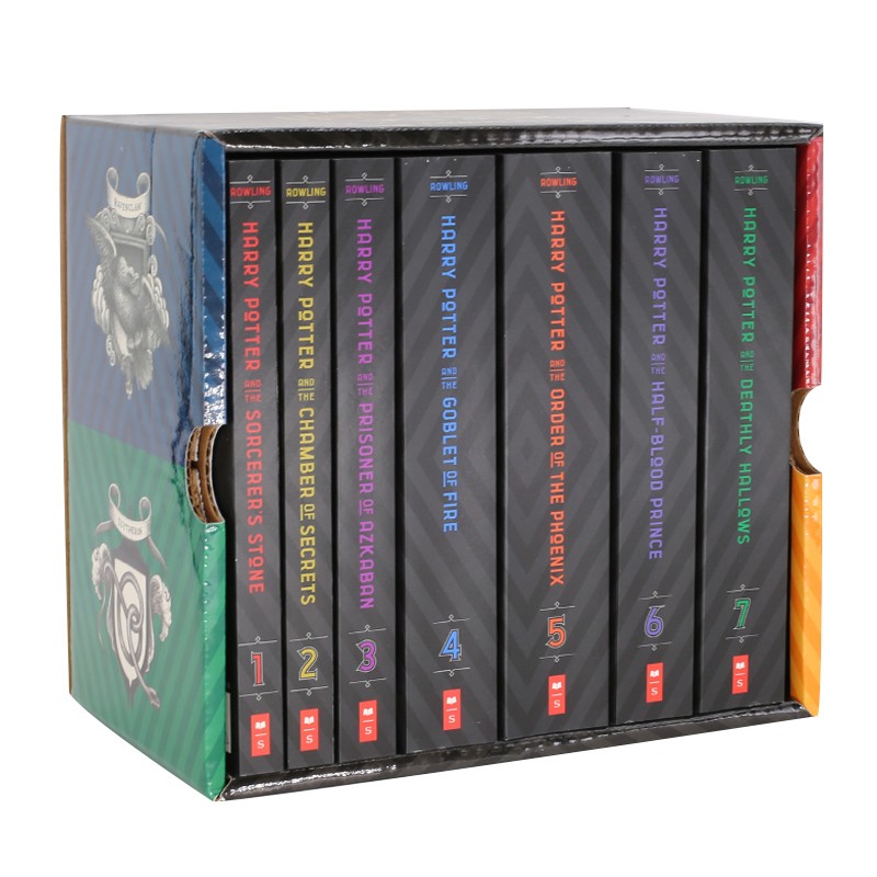 哈利波特英文原版全集 美版20周年纪念版 Harry Potter 1-7 JK罗琳 魔法石