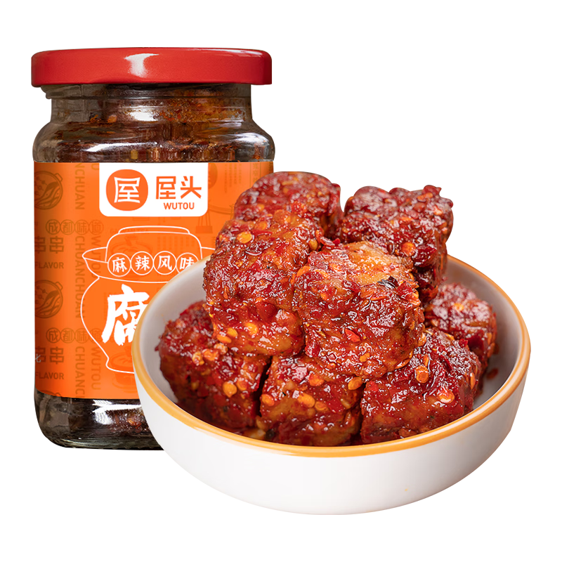 屋头（WUTOU）香辣麻辣豆腐乳红腐乳价格趋势分析|怎么查京东调味品历史价格查询