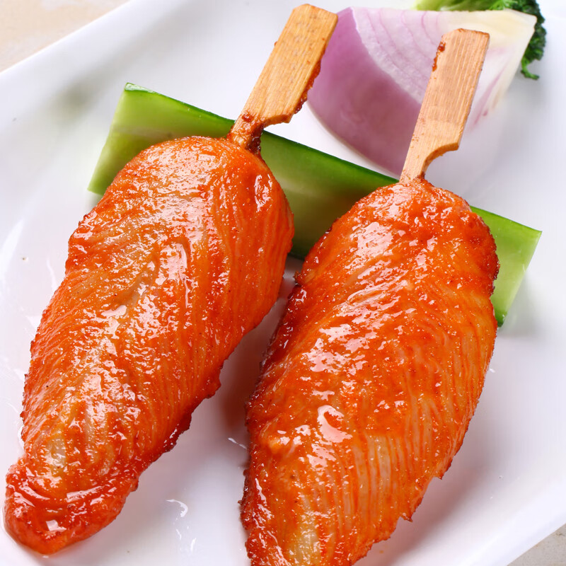 泽众(zezon)川香鸡柳烧烤肉串鸡肉串半成品鸡胸肉空气炸锅食品 清真川香鸡柳960g