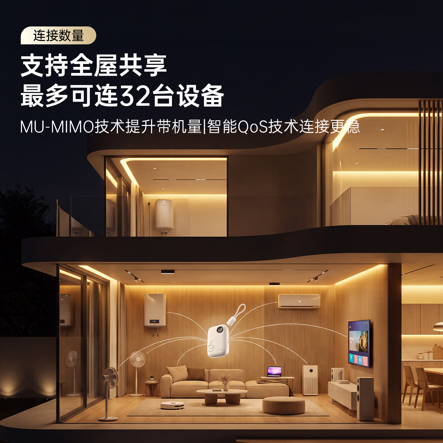 小叮讯【3C认证】移动随身wifi5g无限流量2026款无线网wifi充电宝二合一免插卡网络车载户外 【旗舰款】充电宝款|5000毫安+1500G流量 0月租 无预存 随用随充