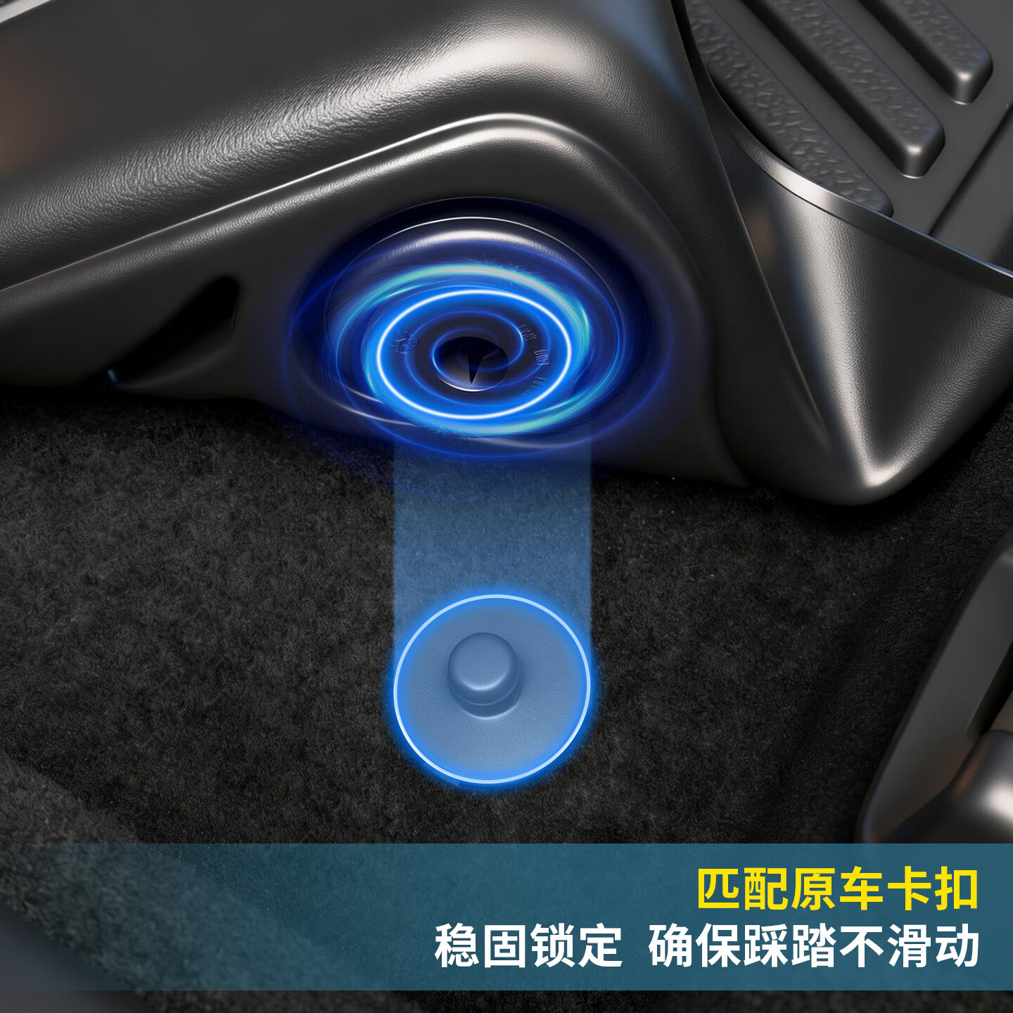 耐恩斯适用于大众速腾CC迈腾朗逸宝来凌渡途观斯柯达ID5S高尔夫tpe脚垫 TPE脚垫+美尼斯毯面 进口途观【2017-2019】