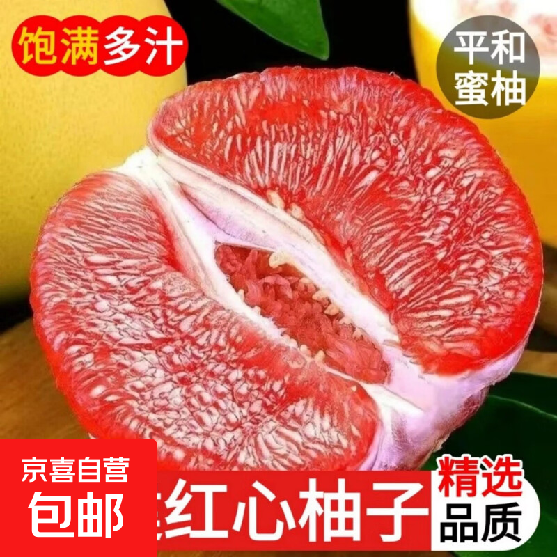 平和原产地红心柚新鲜水果解腻有清爽（净重9-10斤）大小混发 分享装（净重9-10斤）大小混发不限个数