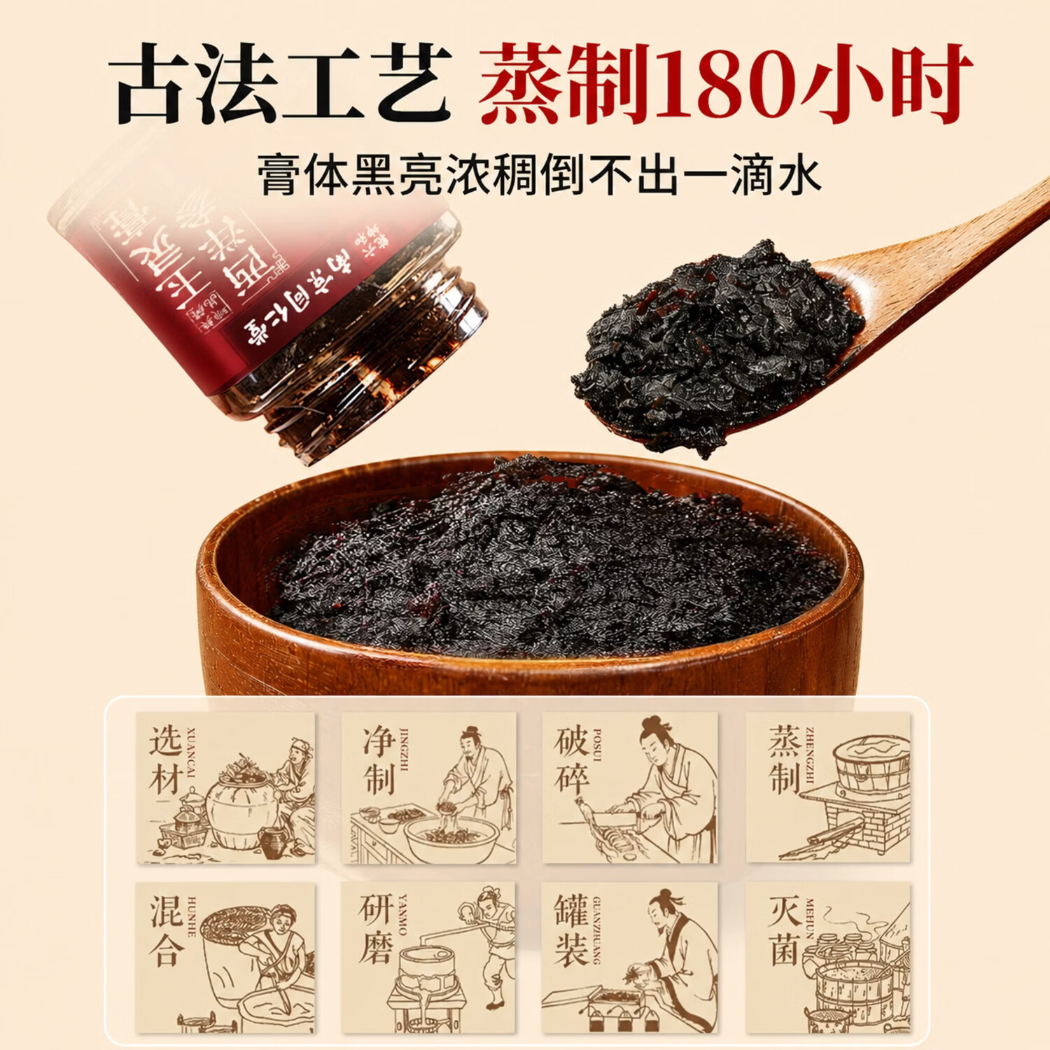南京同仁堂【全网爆款】西洋参玉灵膏补气血双补女生调理气血不足蒸制正品 【西洋参玉灵膏】基础调理 250g*1罐