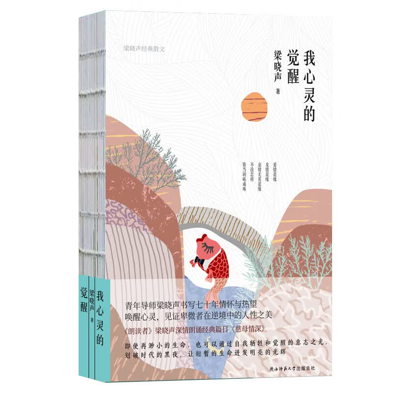 现货 正版新书 我心灵的觉醒:梁晓声经典散文 现当代文学散文随笔作品集青年导师梁晓声书写七十年情怀与