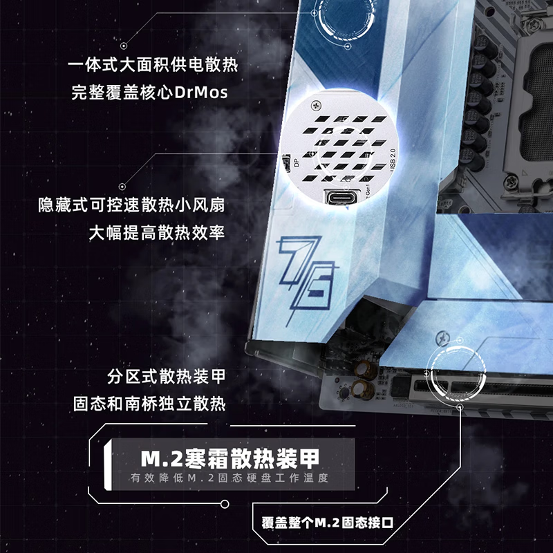 七彩虹 CVN B760I-A FROZEN WIFI V20 登陆舰DDR4 图 4