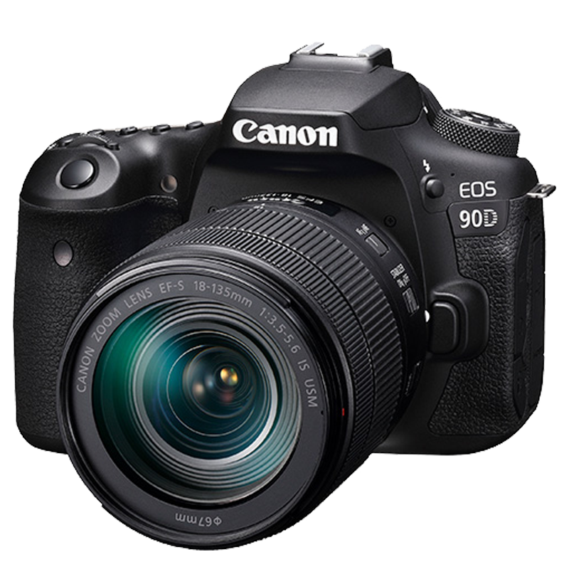 佳能（Canon） EOS 90D 中端单反相机 家用旅游单反相机4K高清视频90D 佳能90D全新独立包装单机（无镜头） 标准套餐（32G卡+电池+相机包）