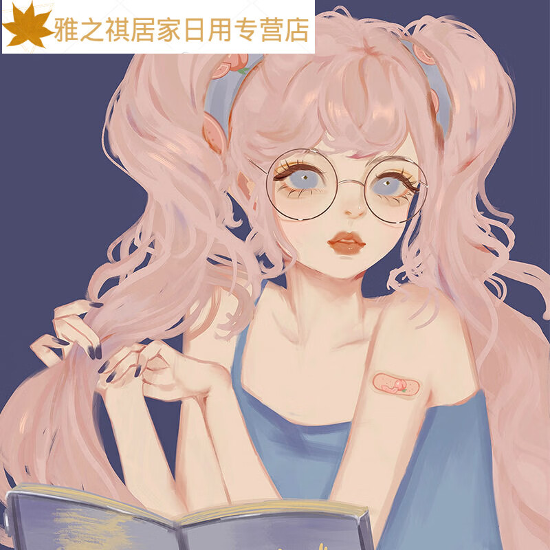 特美刻数字油画diy画画填色画板涂色装饰画填充画王者荣耀动漫手工