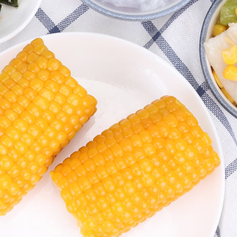 【查干湖馆】东北黏甜糯香甜玉米棒 苞米 真空包装米玉米棒 黄玉米8棒