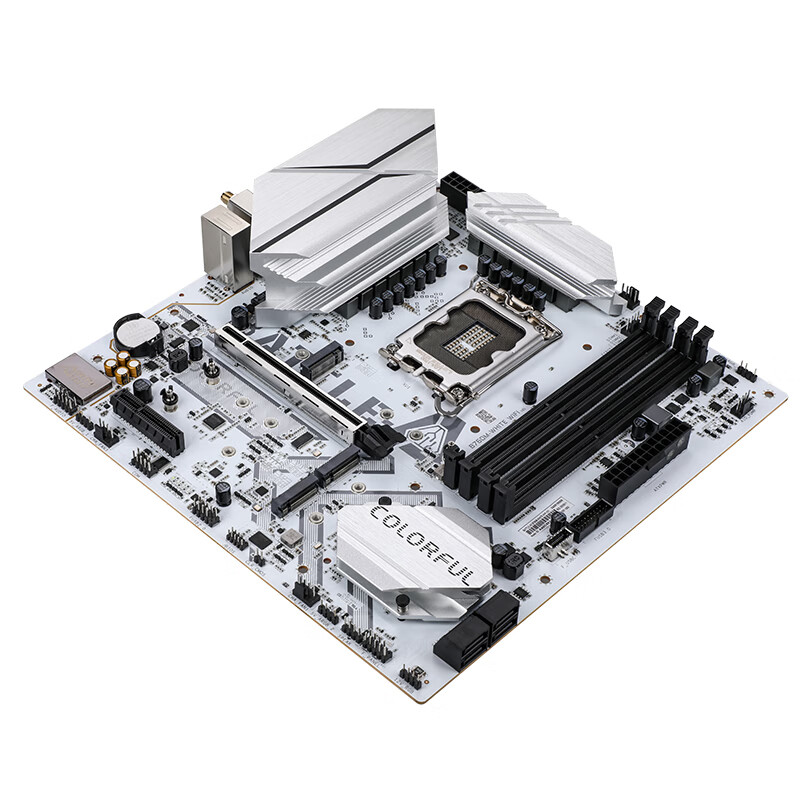 七彩虹 BATTLE-AX B760M-WHITE WIFI V21 冷钢DDR4 图 9