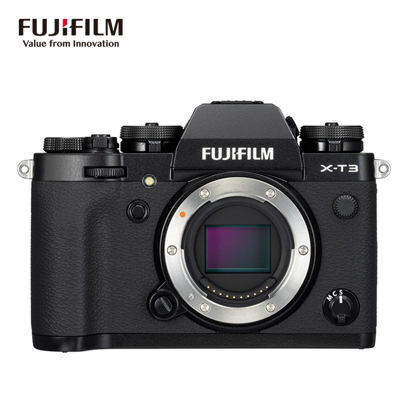 富士（FUJIFILM）X-T3/XT3 微单相机 机身 黑色（2610万像素 不含充电器和闪光灯）