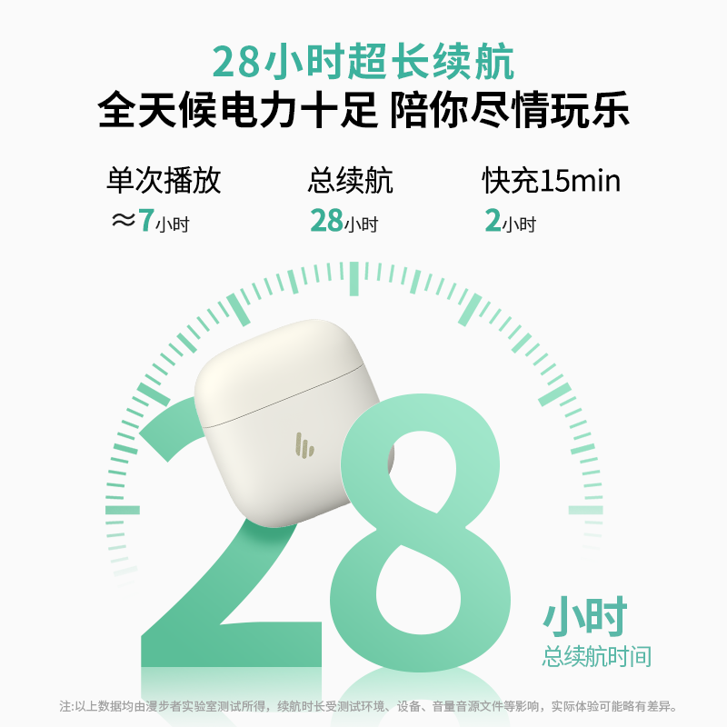 漫步者Echo Air爱可真无线蓝牙6.0耳机半入耳式AI智能通话长续航同声传译适用全部手机耳塞耳机学生礼物 【定位防丢失+同声传译】Echo Air墨岩灰