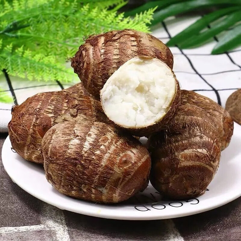 田园东方山东牛奶小奶芋软糯好膳食 （3斤装） 普箱+网兜