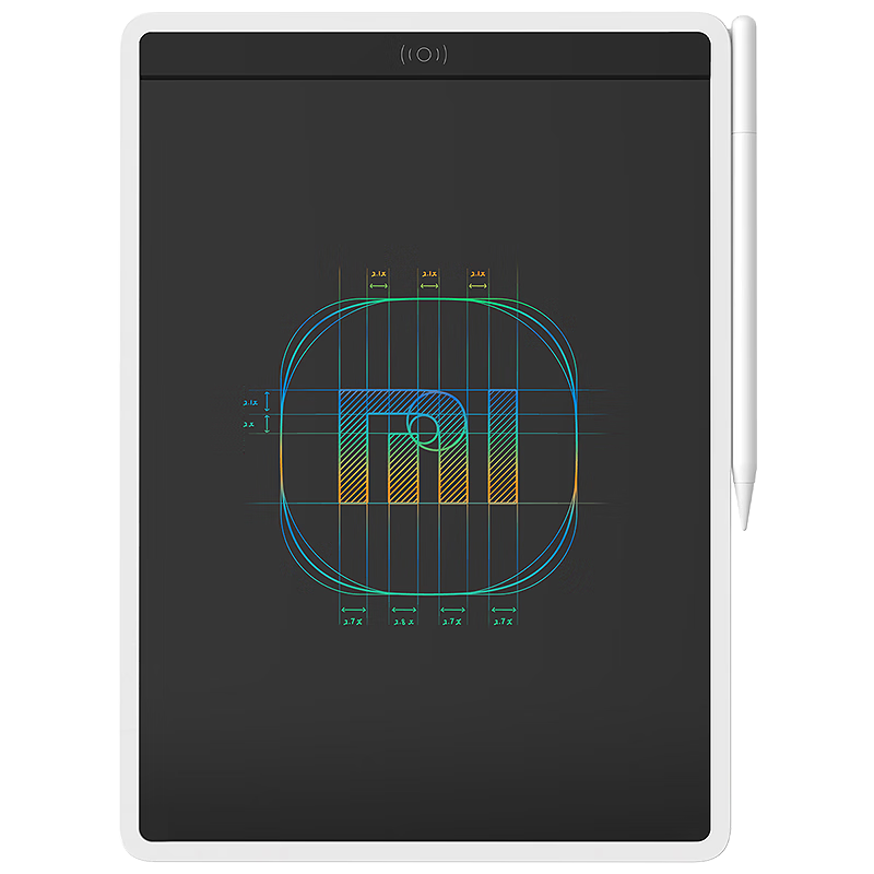 MIJIA 米家 液晶小黑板 多彩版10英寸 儿童画板 写字演算手写绘画涂鸦 电子画板 手写板