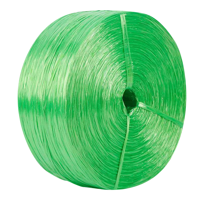 5cm塑料封包打包捆扎绳物流货运25公斤绿色