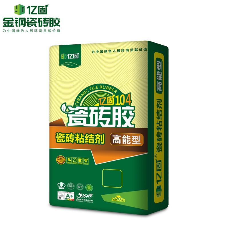 亿固 金钢瓷砖胶104瓷砖胶粘结剂 瓷砖粘合剂 高能型瓷砖胶 强力瓷砖