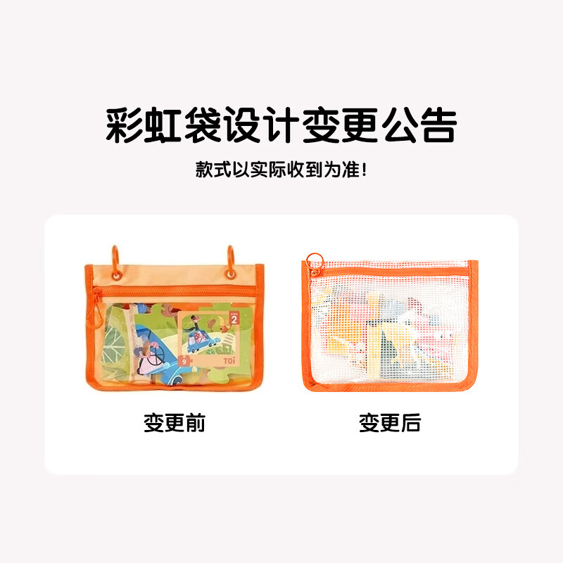 TOI图益儿童拼图3-6-12岁益智玩具女孩1-3岁宝宝婴幼儿生日礼物男孩 彩虹袋-3阶甜梦茶话会(3岁+丨3袋)