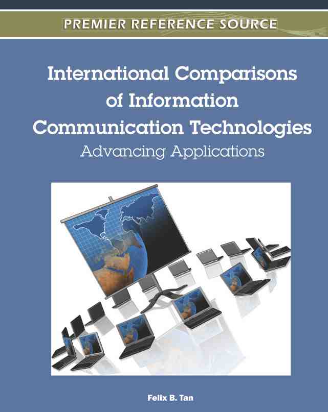 预售 按需印刷 international comparisons of information